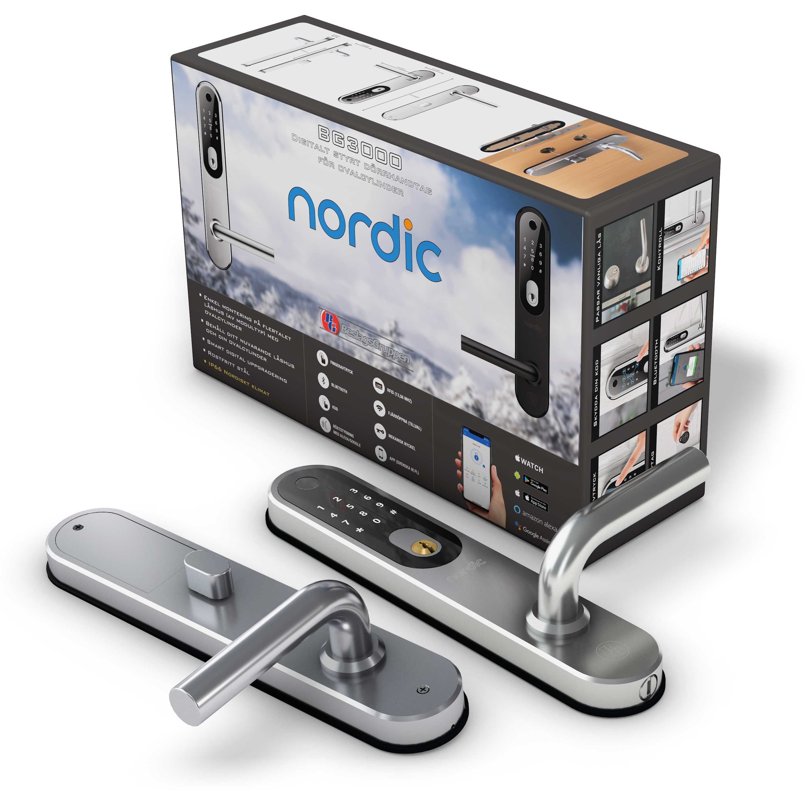 produktbild BG 5000 kodlås