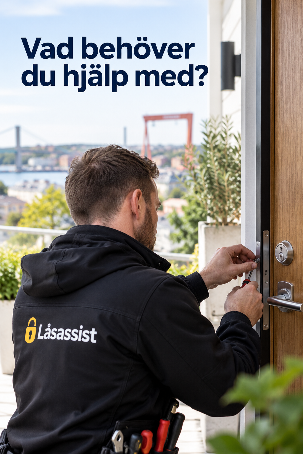 Låssmed som löser låsproblem i Göteborg